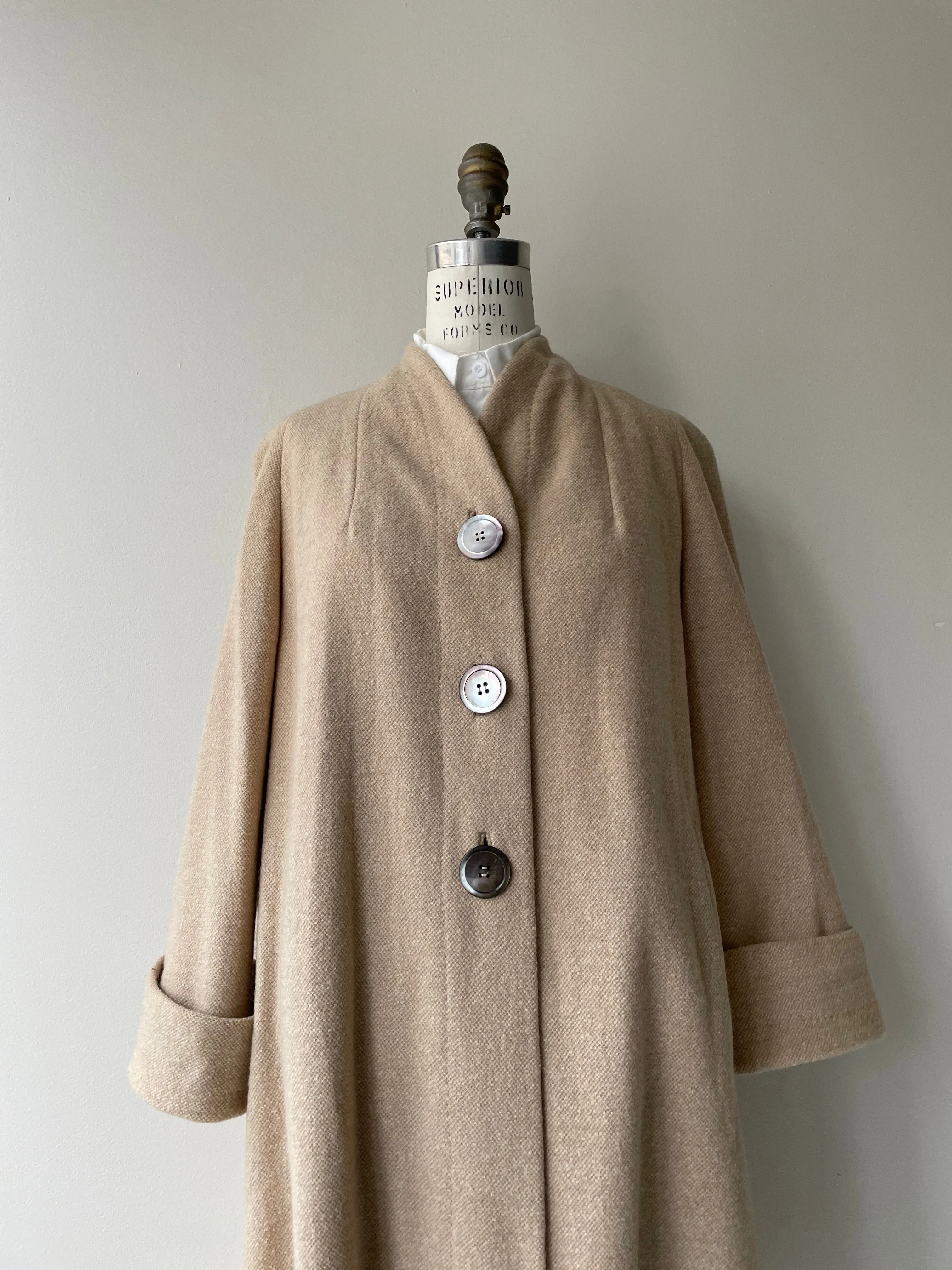 1940s Dulcis Wool Coat