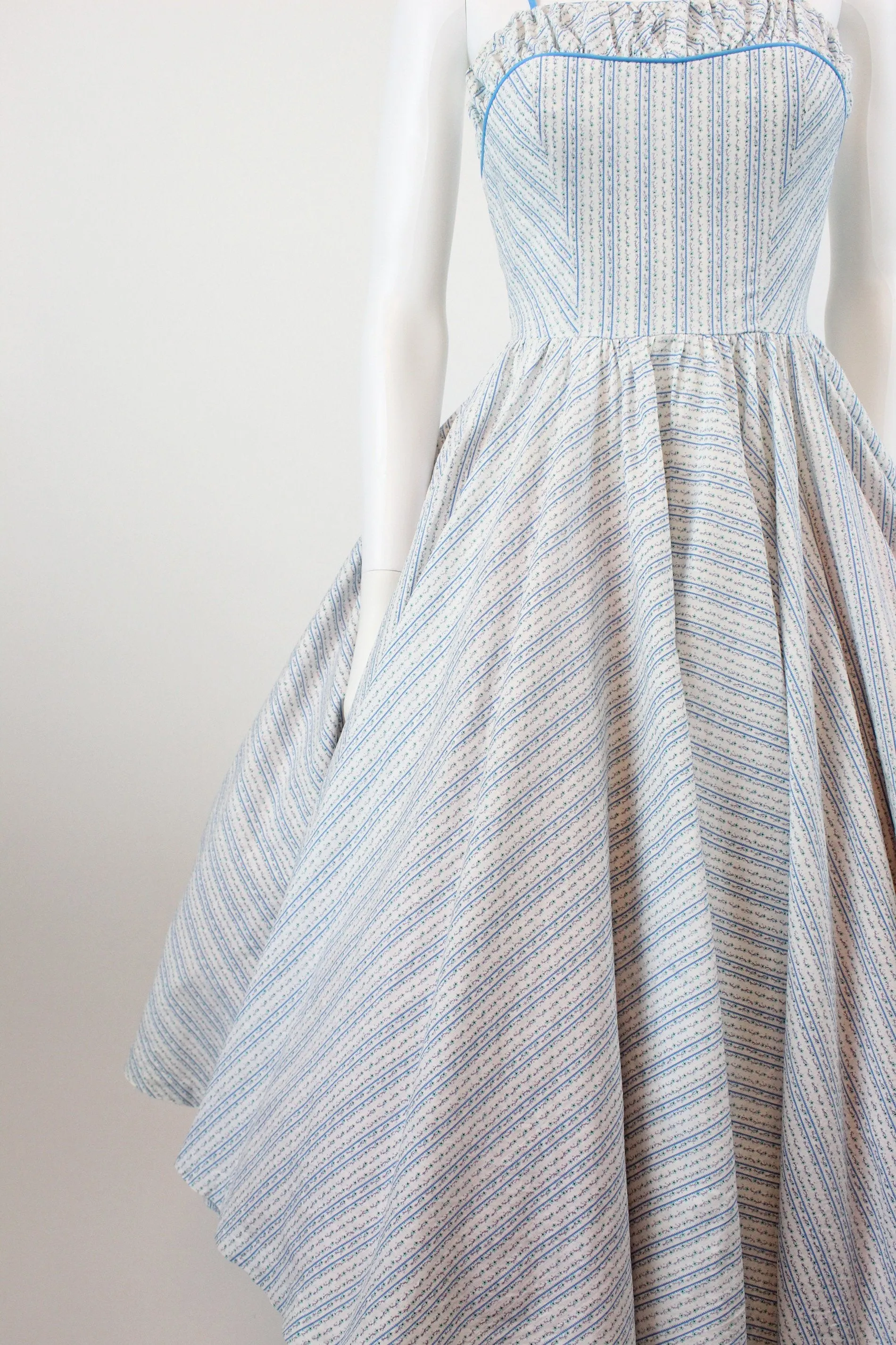 1950s Miss Elliette COTTON dress xs | new spring summer