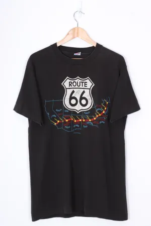 1990 Vintage Route 66 Highway Drive USA Destination Tee (M)