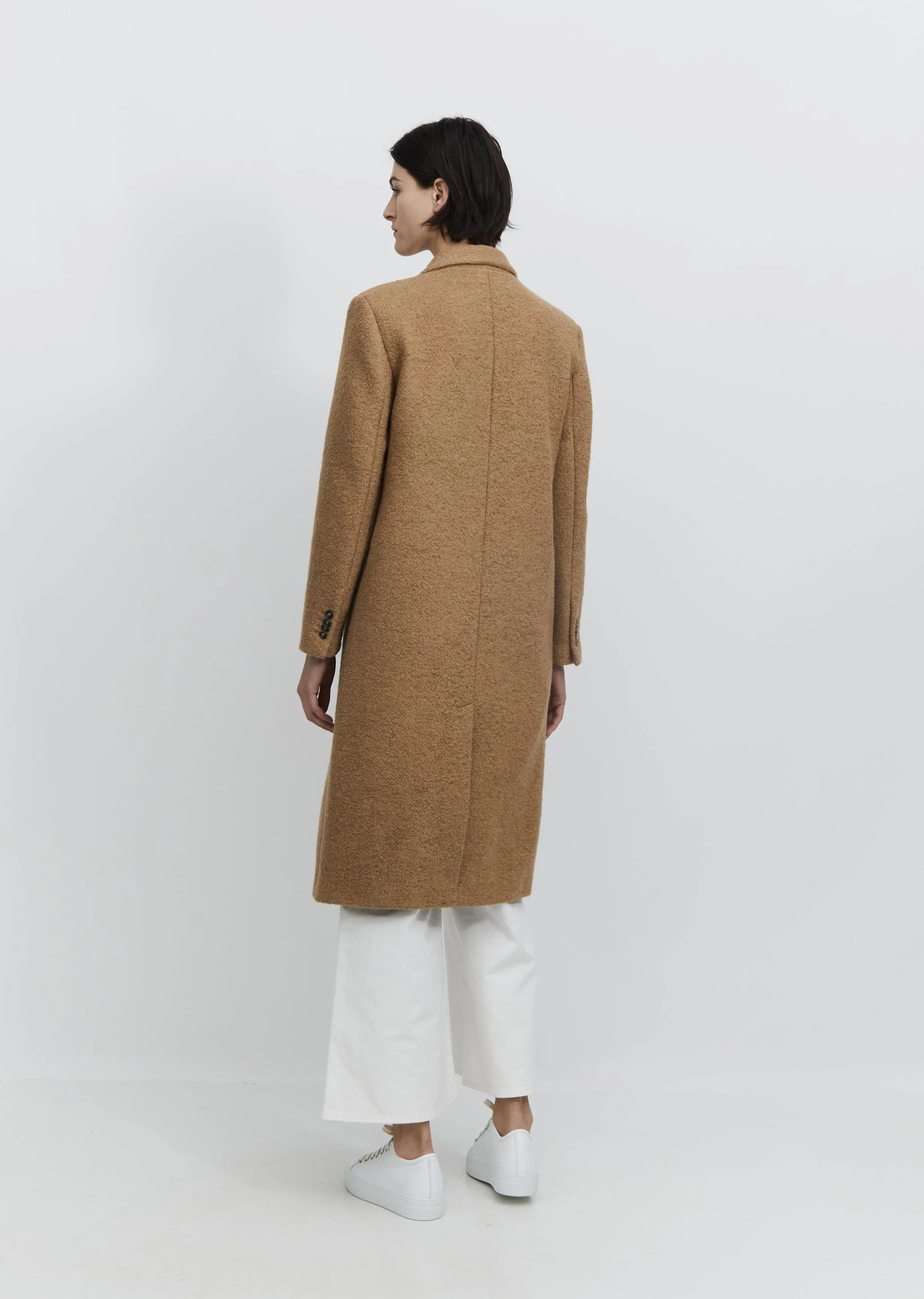 Amber Italian Wool Alpaca Coat