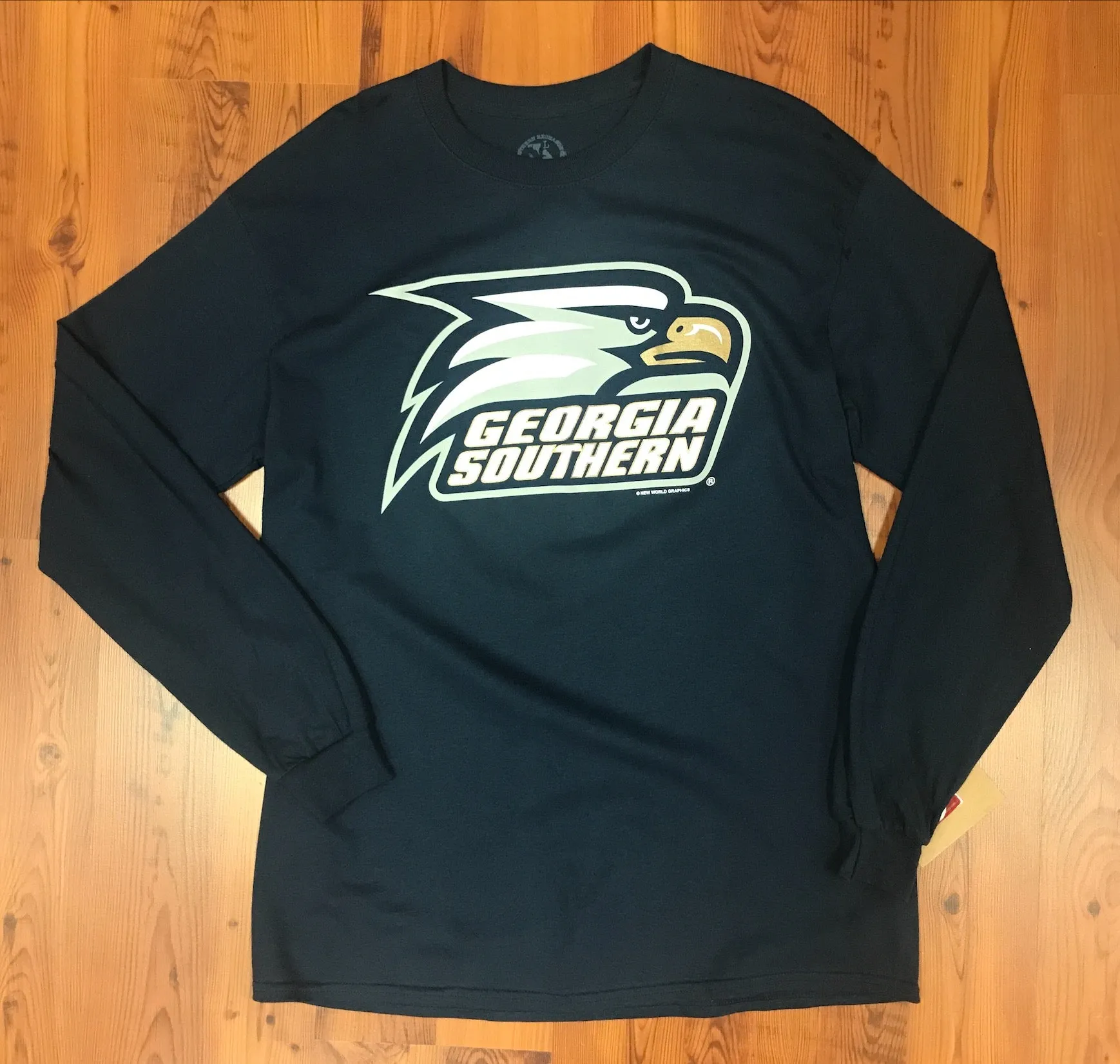 Athletic Eagle Long Sleeve Tee - Navy