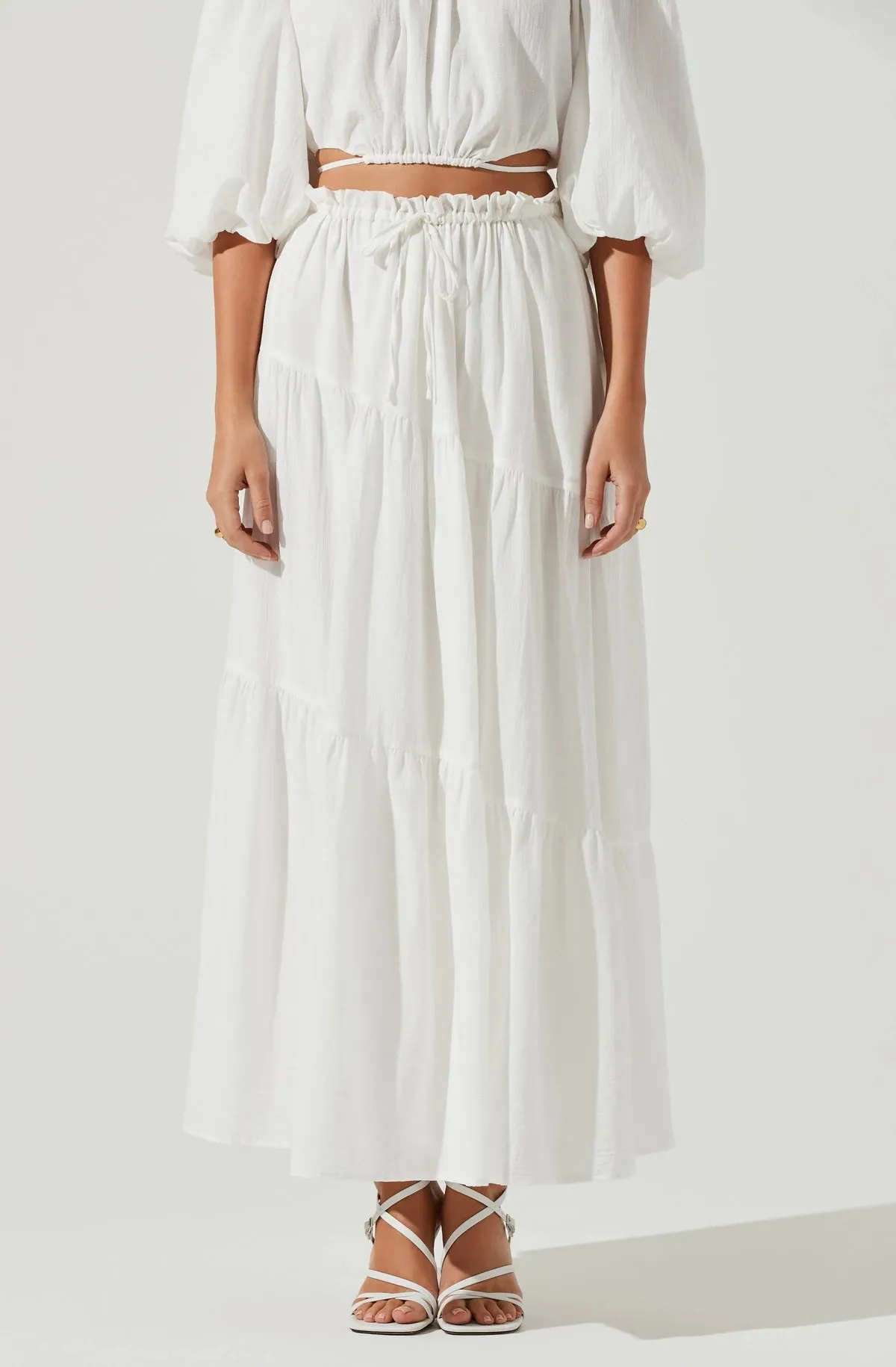 Balboa Tiered Maxi Skirt