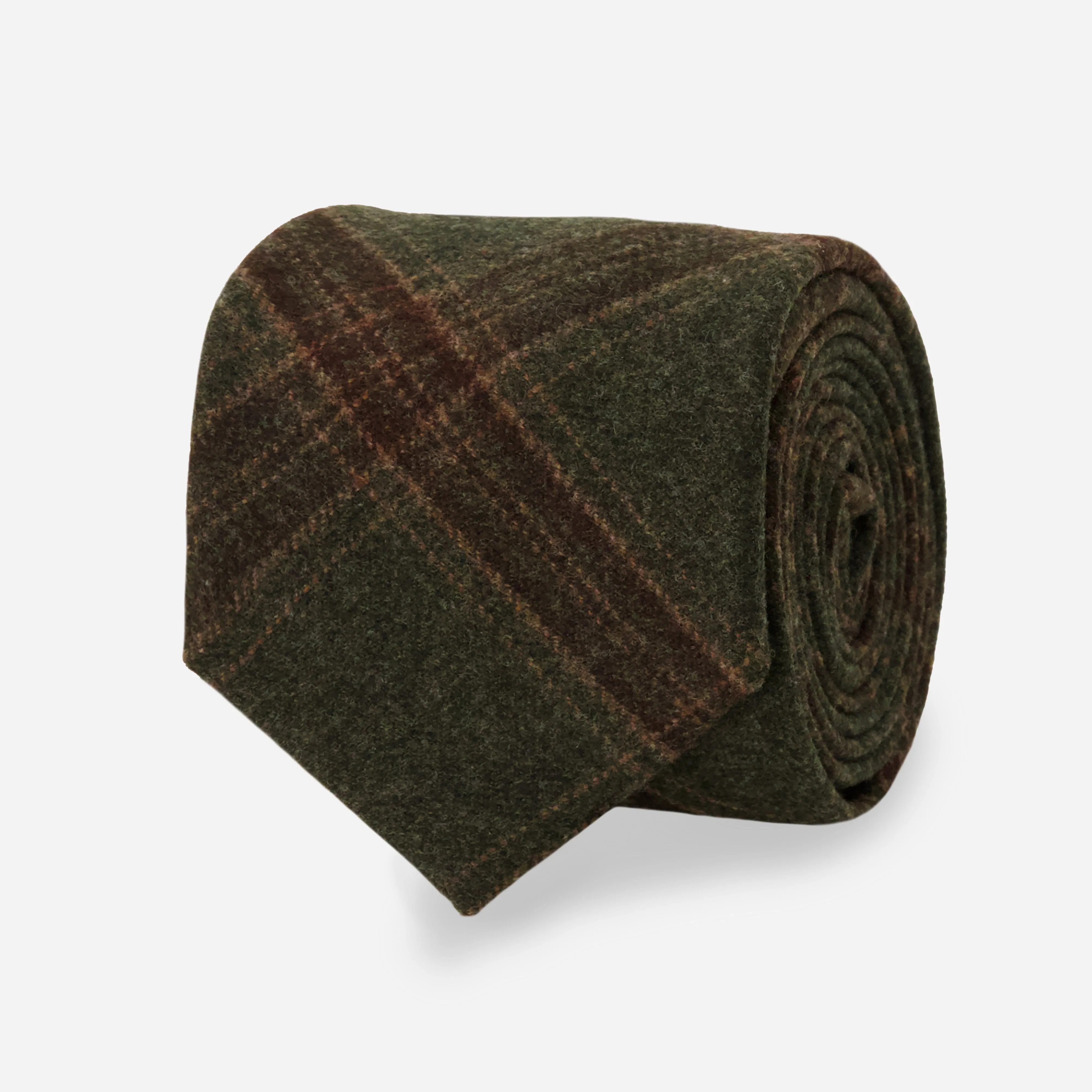 Barberis Wool Magnifico Forest Green Tie