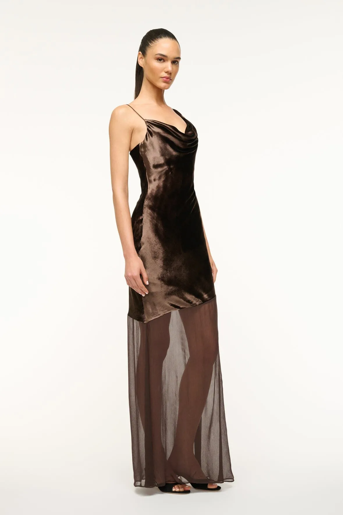 BEATON DRESS | DARK CHOCOLATE