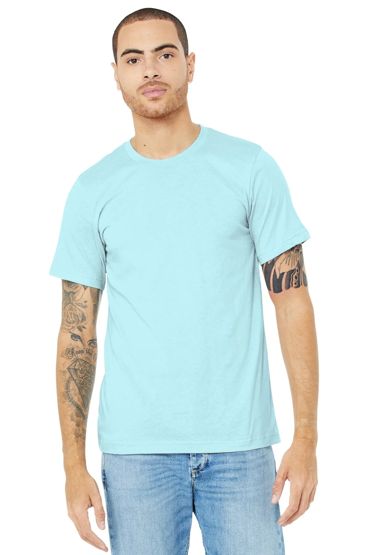 BELLA CANVAS ® Unisex Heather CVC Short Sleeve Tee. BC3001CVC