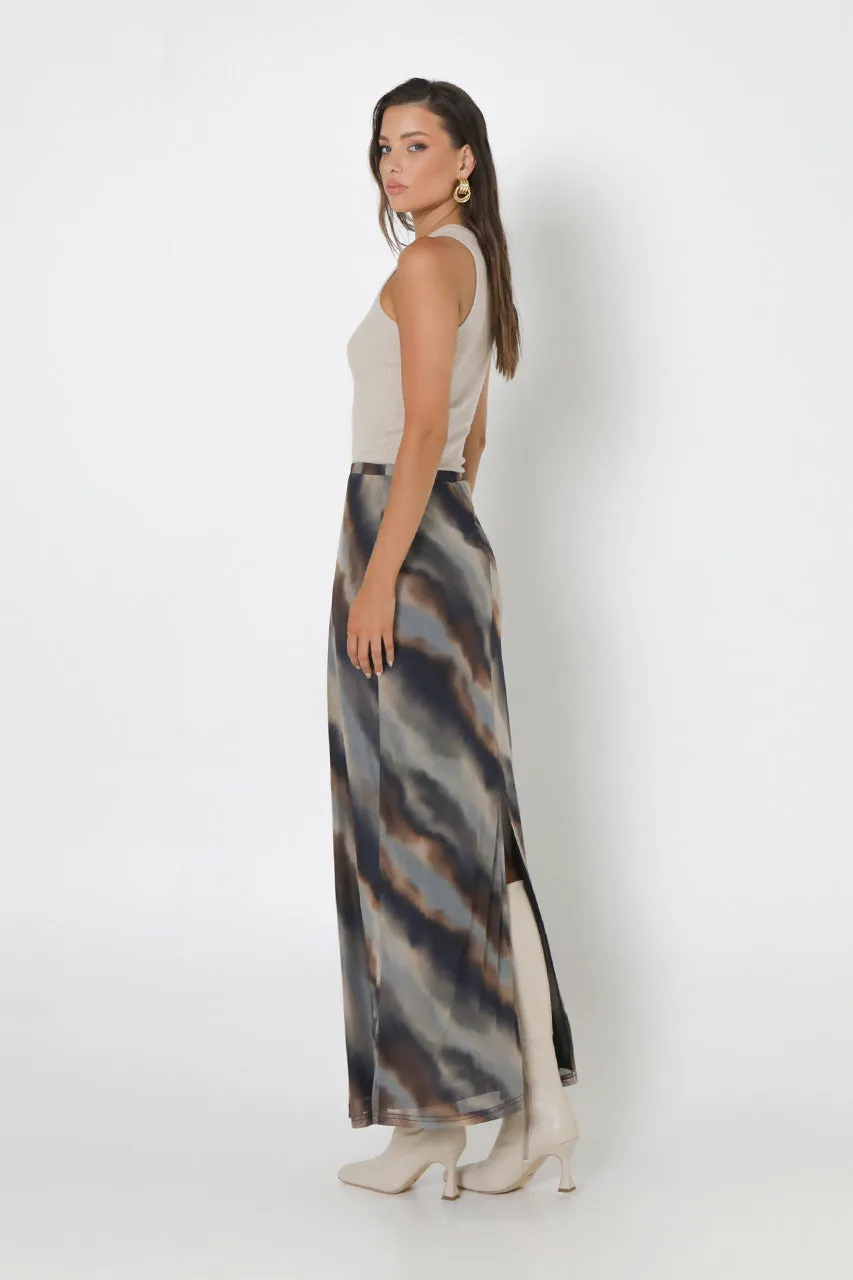 Beverly Maxi Skirt | Dusk