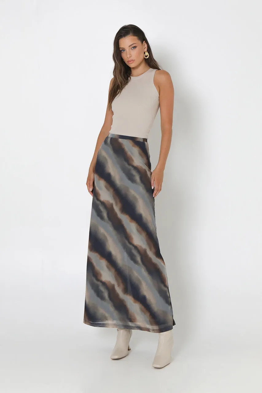 Beverly Maxi Skirt | Dusk