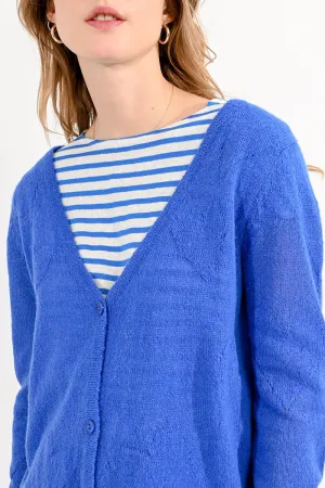 Blue Heart Cardigan