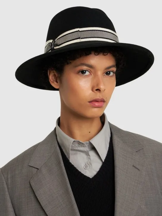 Borsalino   Romy wool felt hat 