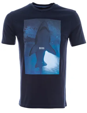 BOSS TNoah 1 T-Shirt in Navy