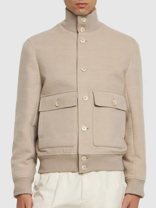 Brunello Cucinelli   Wool beaver jacket 