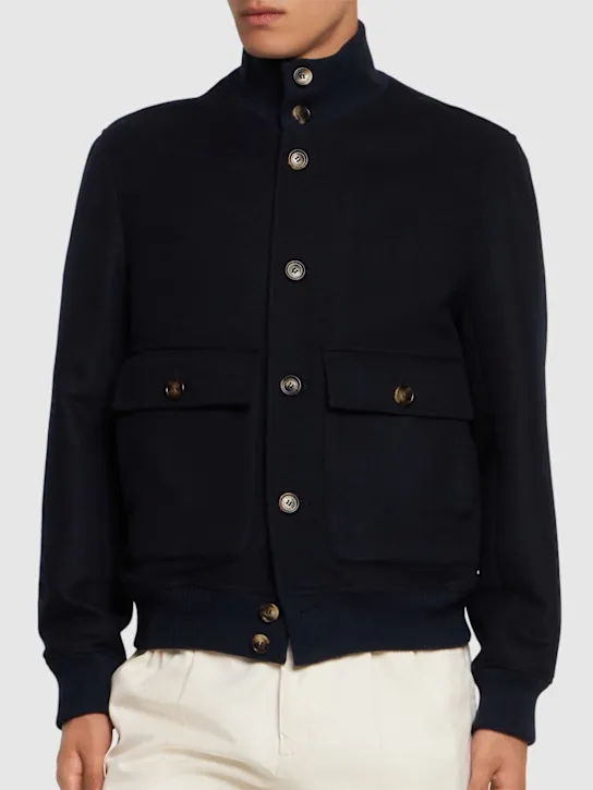 Brunello Cucinelli   Wool beaver jacket 