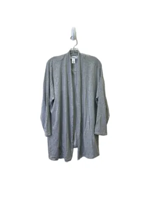 Cardigan By Workshop In Grey, Size: 1x