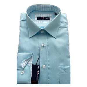 CASA MODA Plain Mint Non-Iron Shirt