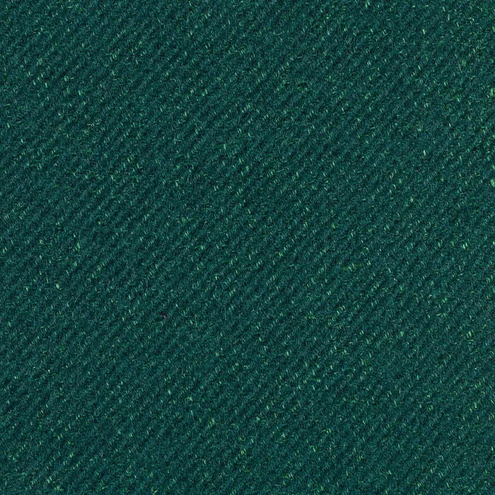 Cascade Twill Wool Linen Blend Fabric | Forest