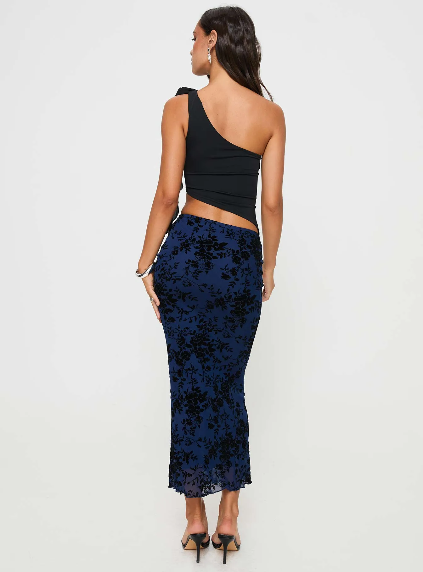 Catrina Maxi Skirt Navy