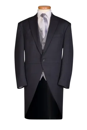 Charcoal Grey Wedding Tailcoat Jacket - Ex Hire