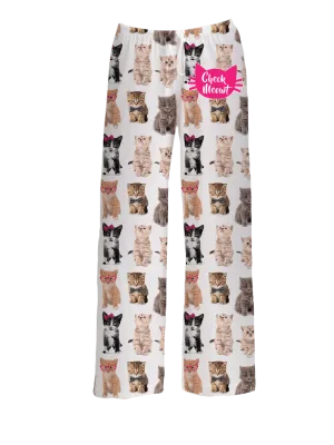 Check Meowt Cat Lounge Pants