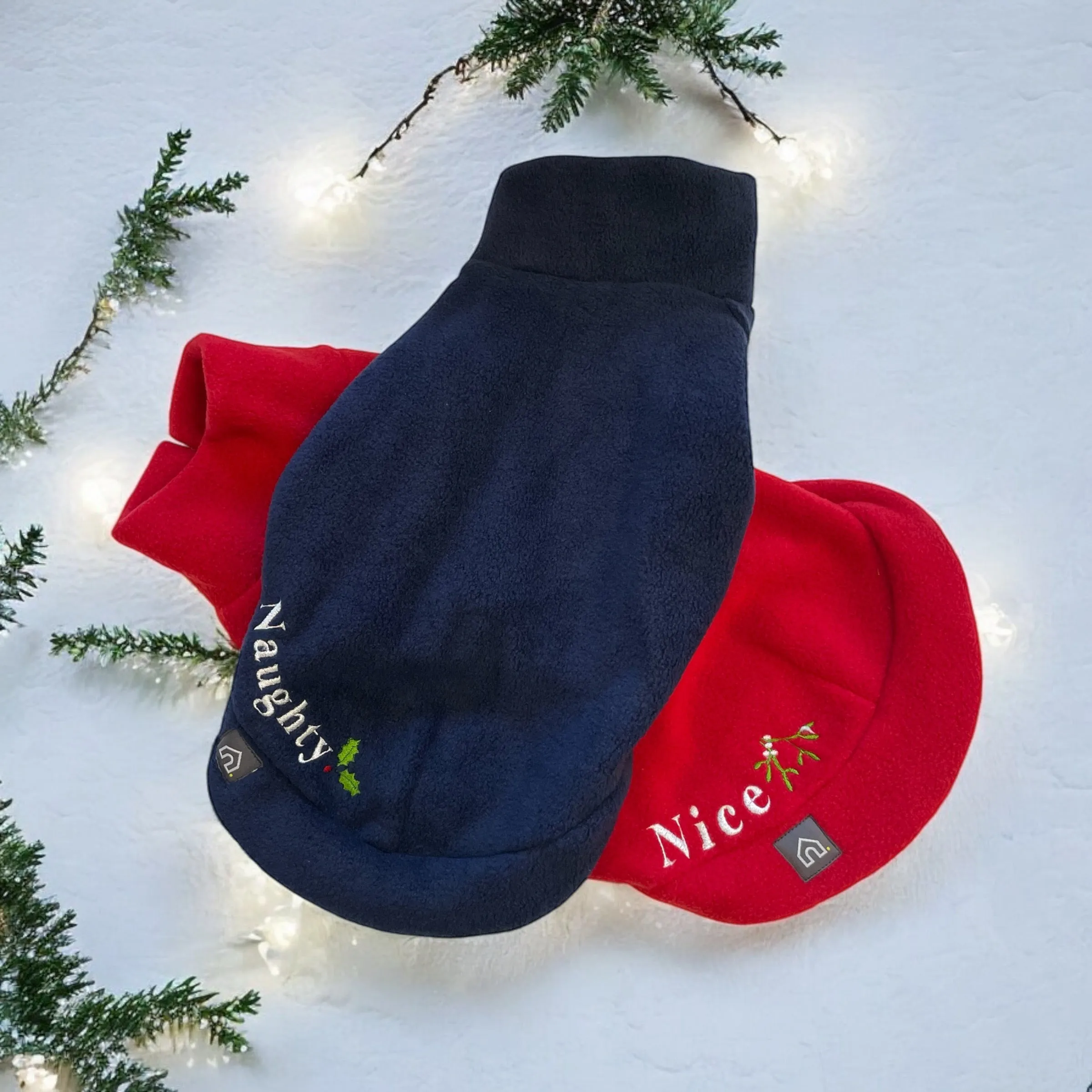 Christmas Dachshund Fleece Jumper