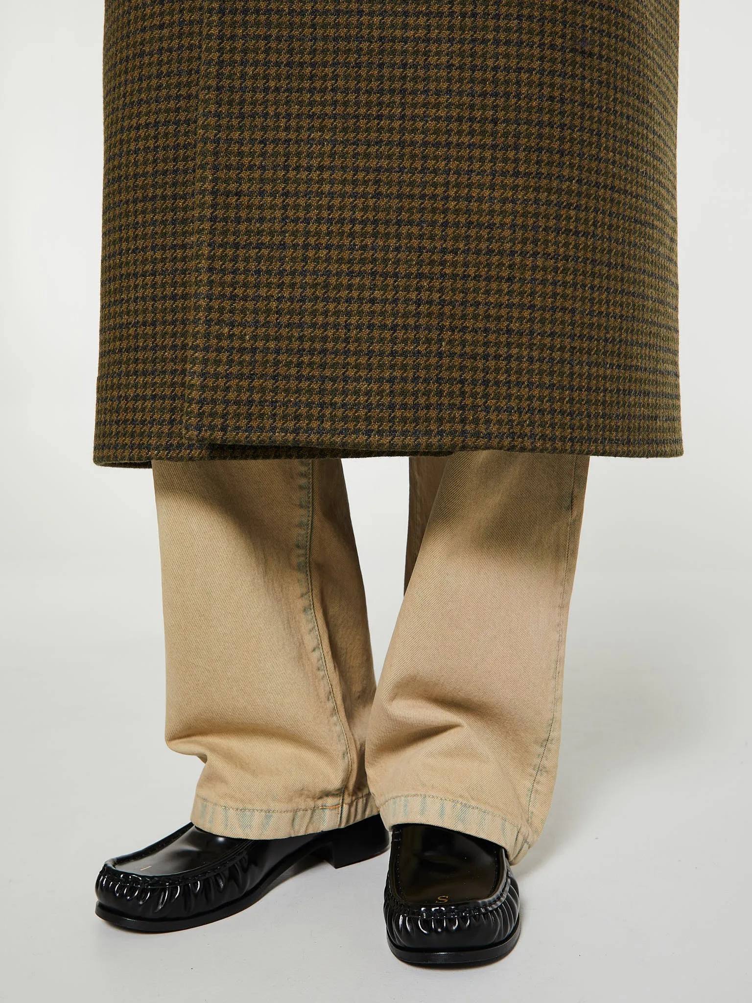 Coat in Khaki Green