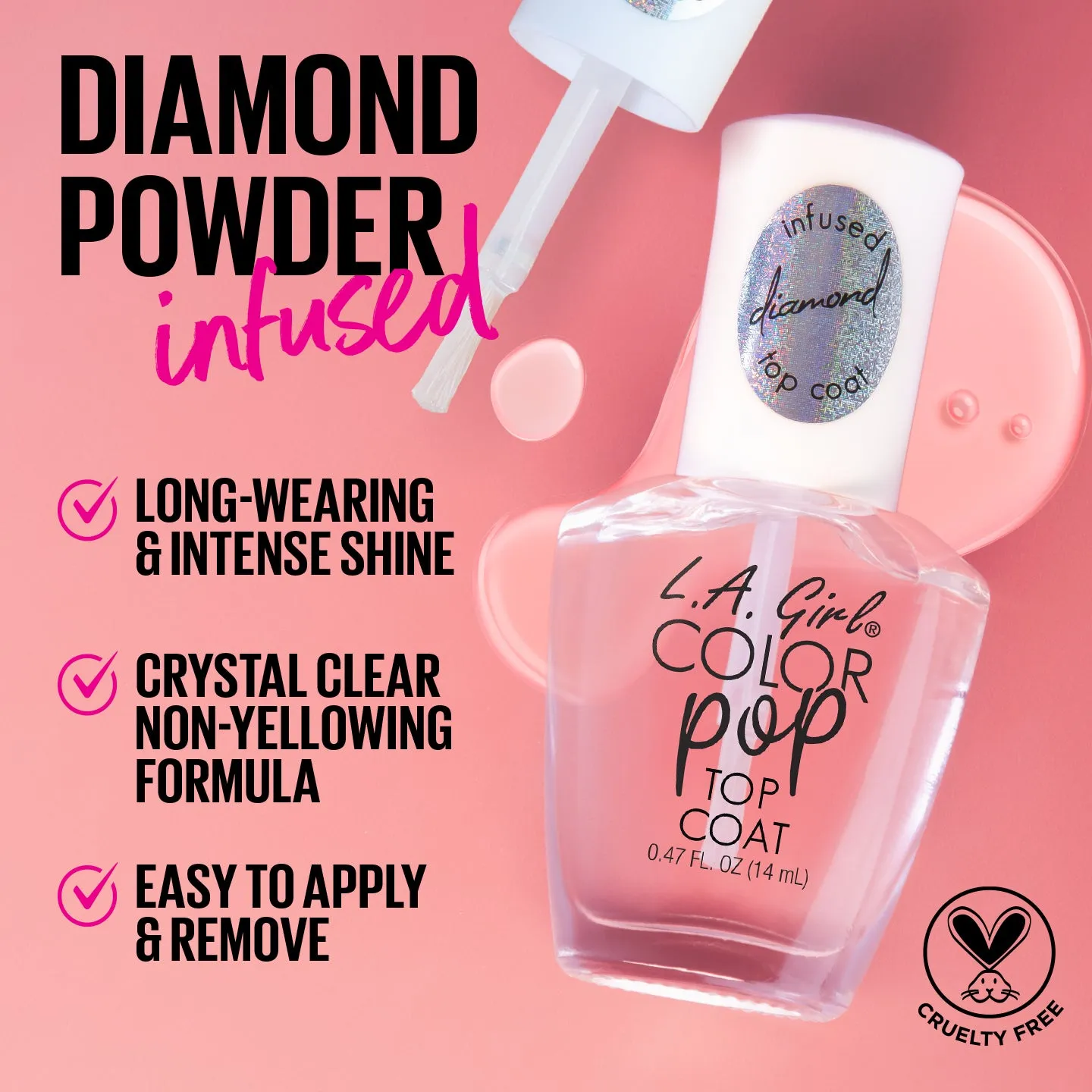 Color Pop Diamond Top Coat