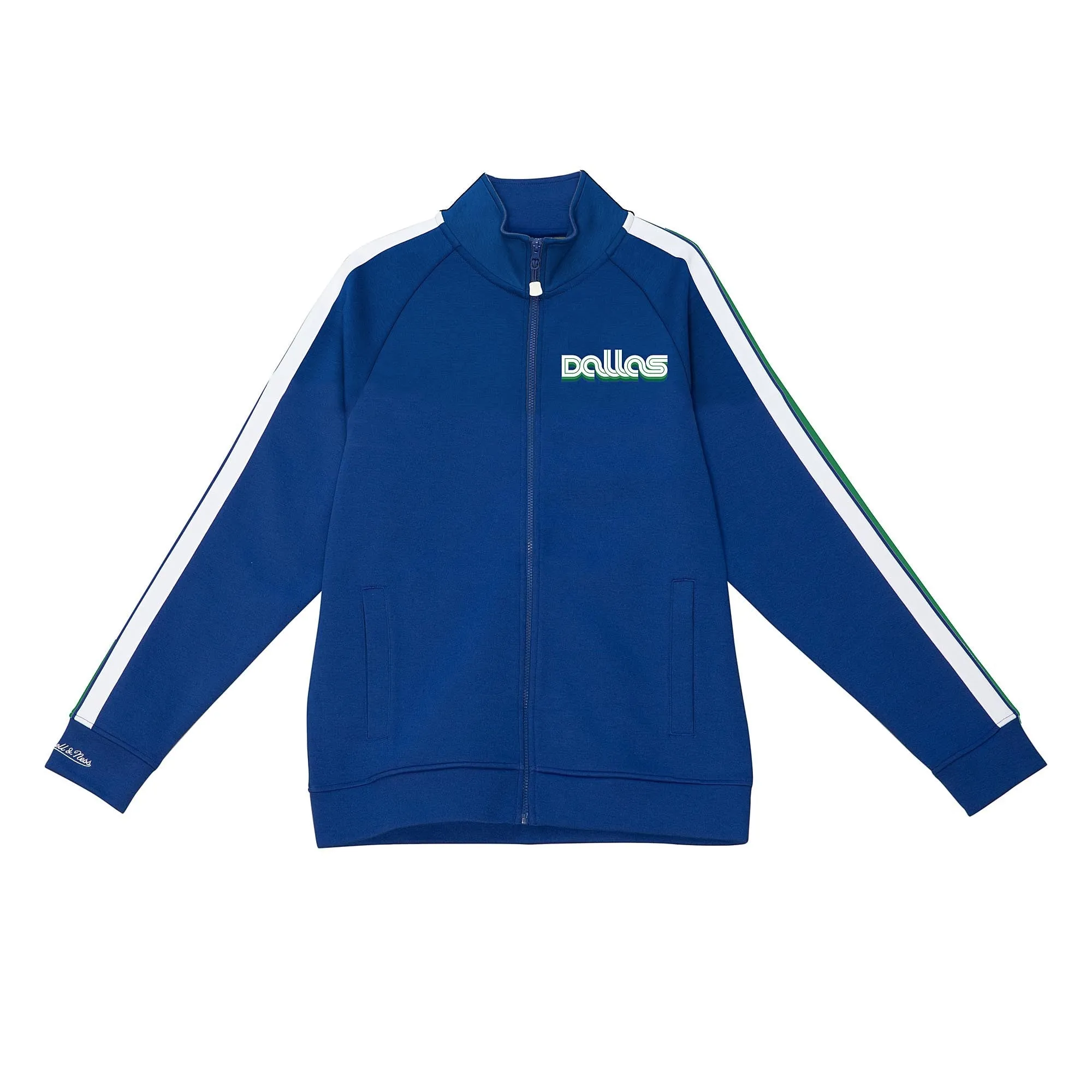 DALLAS MAVERICKS MITCHELL & NESS CITY EDITION TRACK JACKET