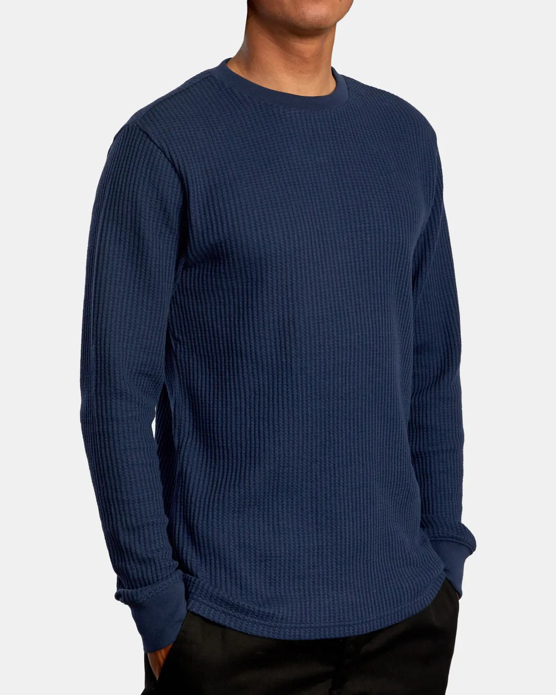 Dayshift Long Sleeve Thermal Shirt - Navy