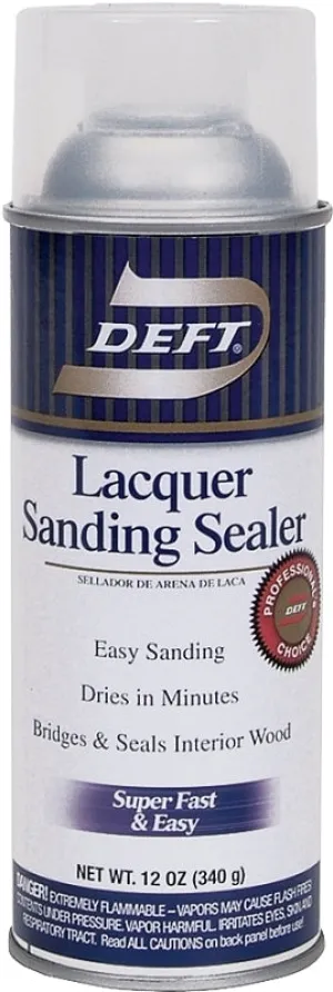 Deft 015-13 Sanding Sealer, Liquid, 12 oz, Aerosol Can :CAN: QUANTITY: 1