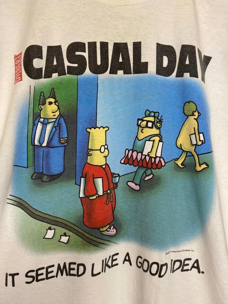 Dilbert Casual Day T-Shirt: L