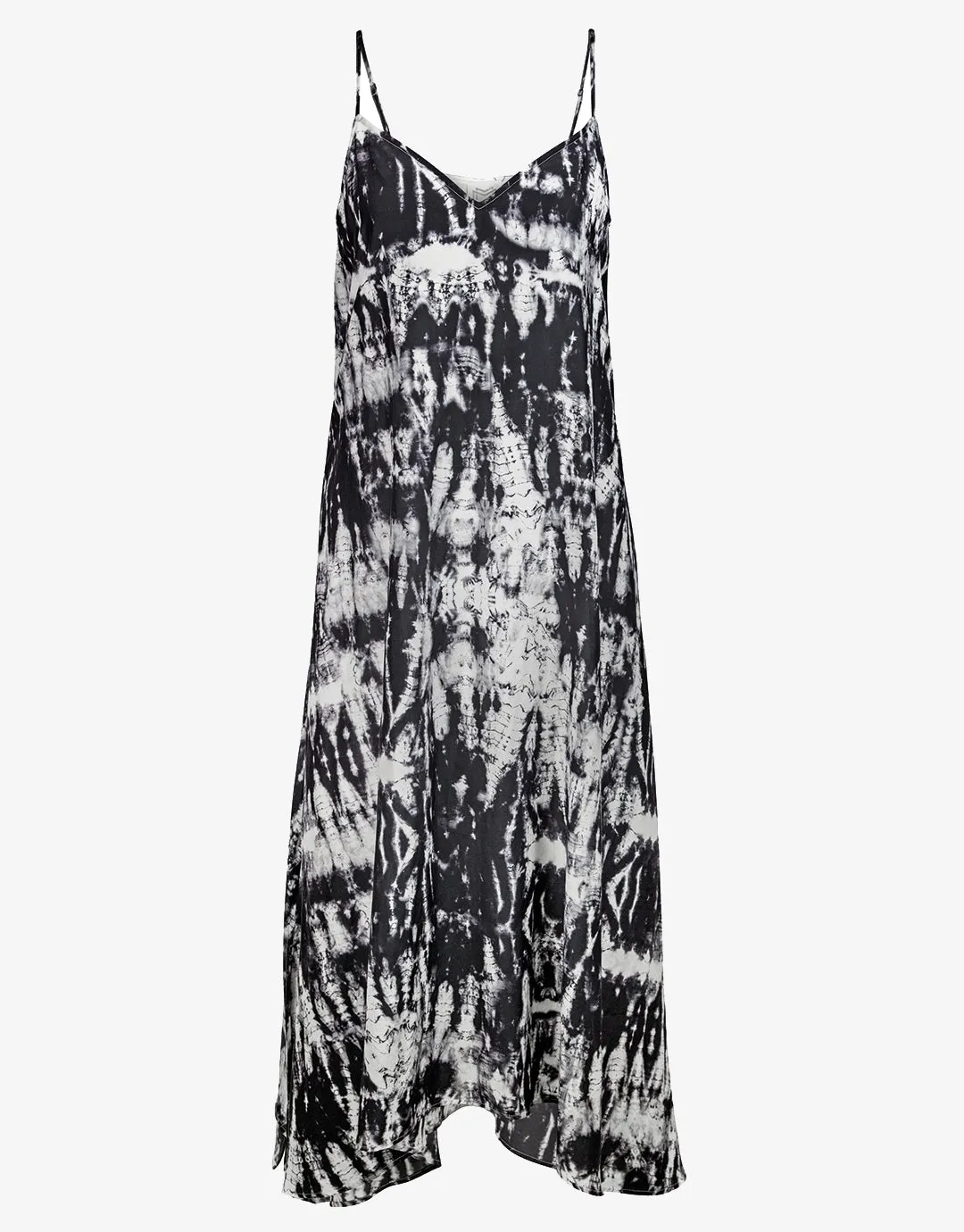 Discovery White Gravity Maxi Dress