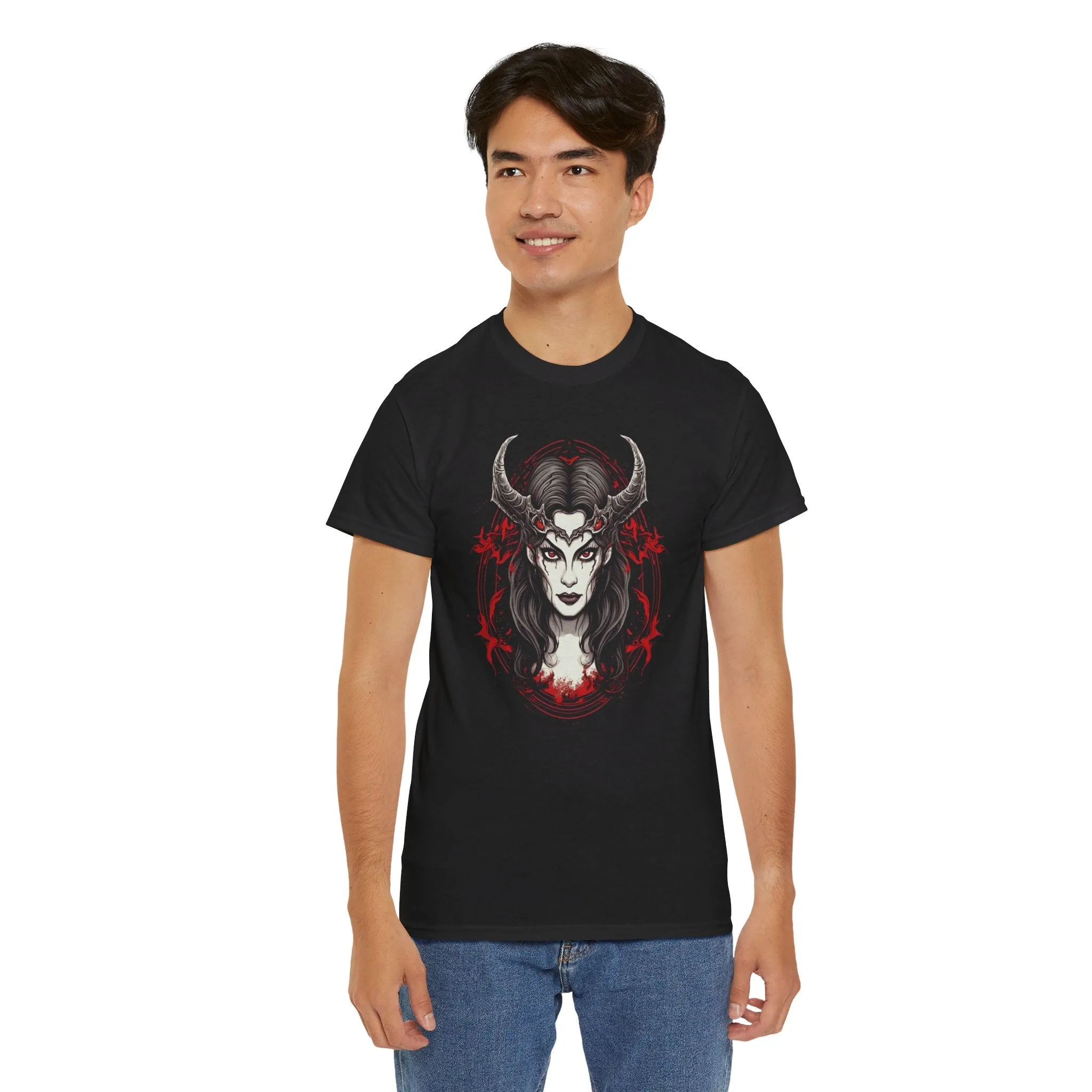 Dämonenkönigin T-Shirt | T-Shirt für Gamer und Fantasy Fans