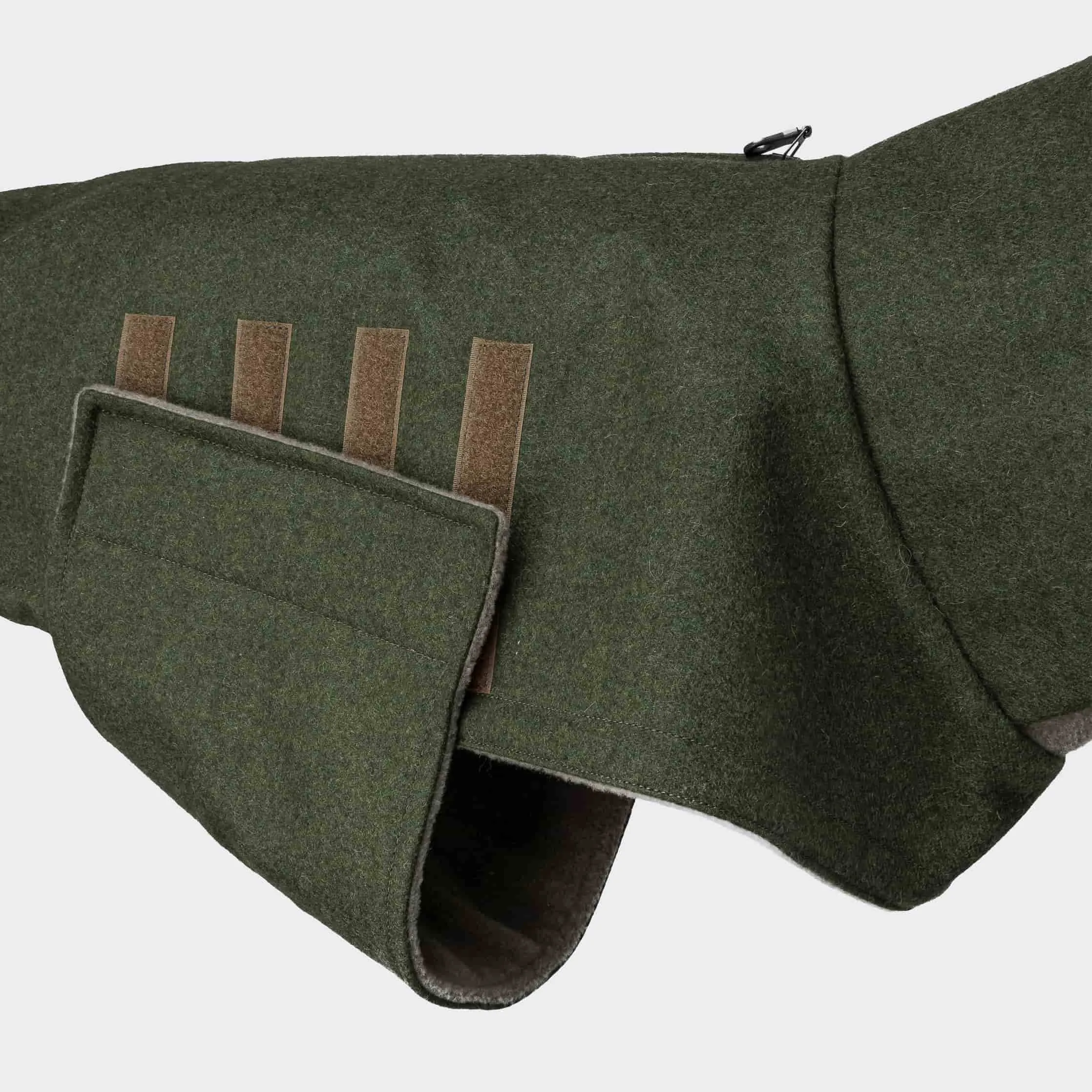 Dog Coat Brooklyn Flannel Fern Green