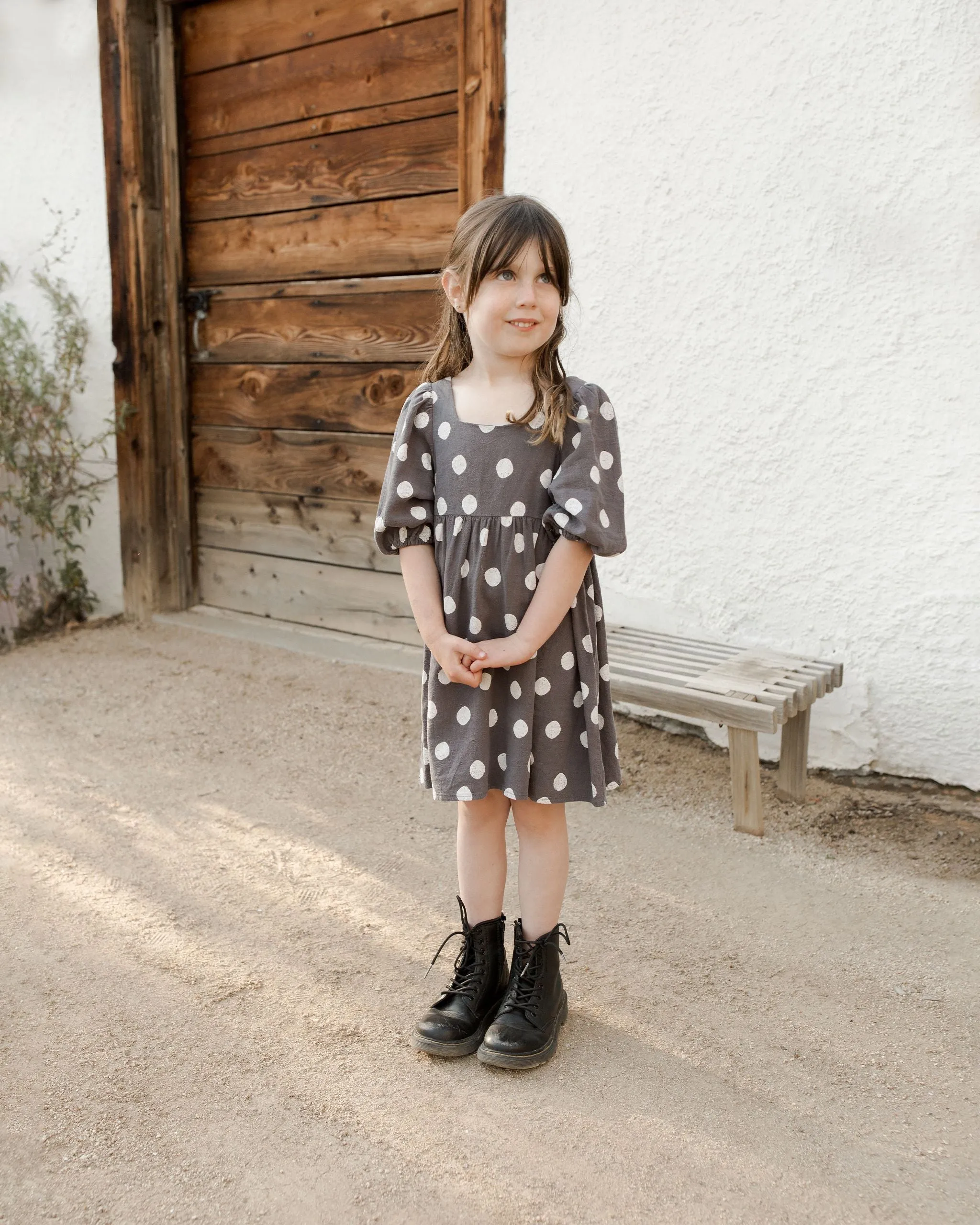 Dotty Gretta Babydoll Dress