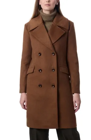 Double Breasted Wool Coat Cigar