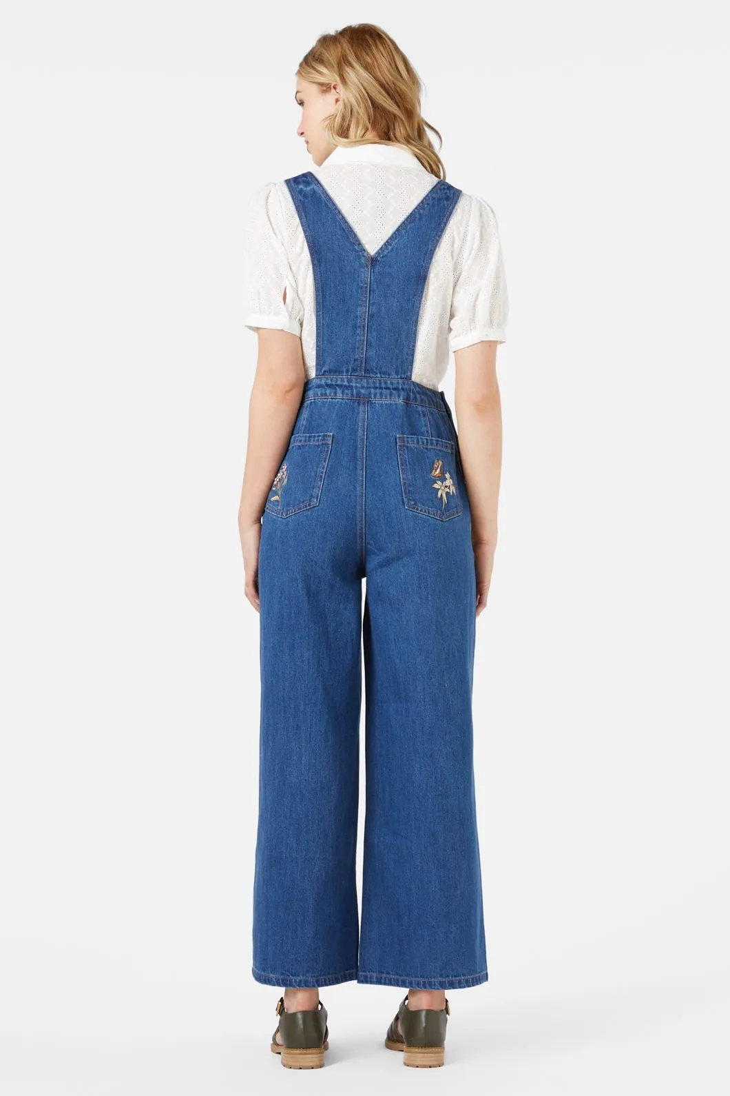 Dreams Embroidered Overall