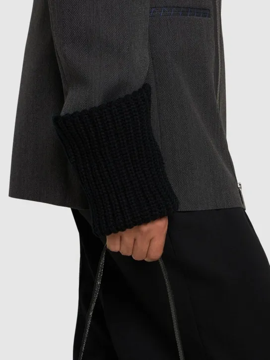 Dries Van Noten   Montoya wool cuffs 