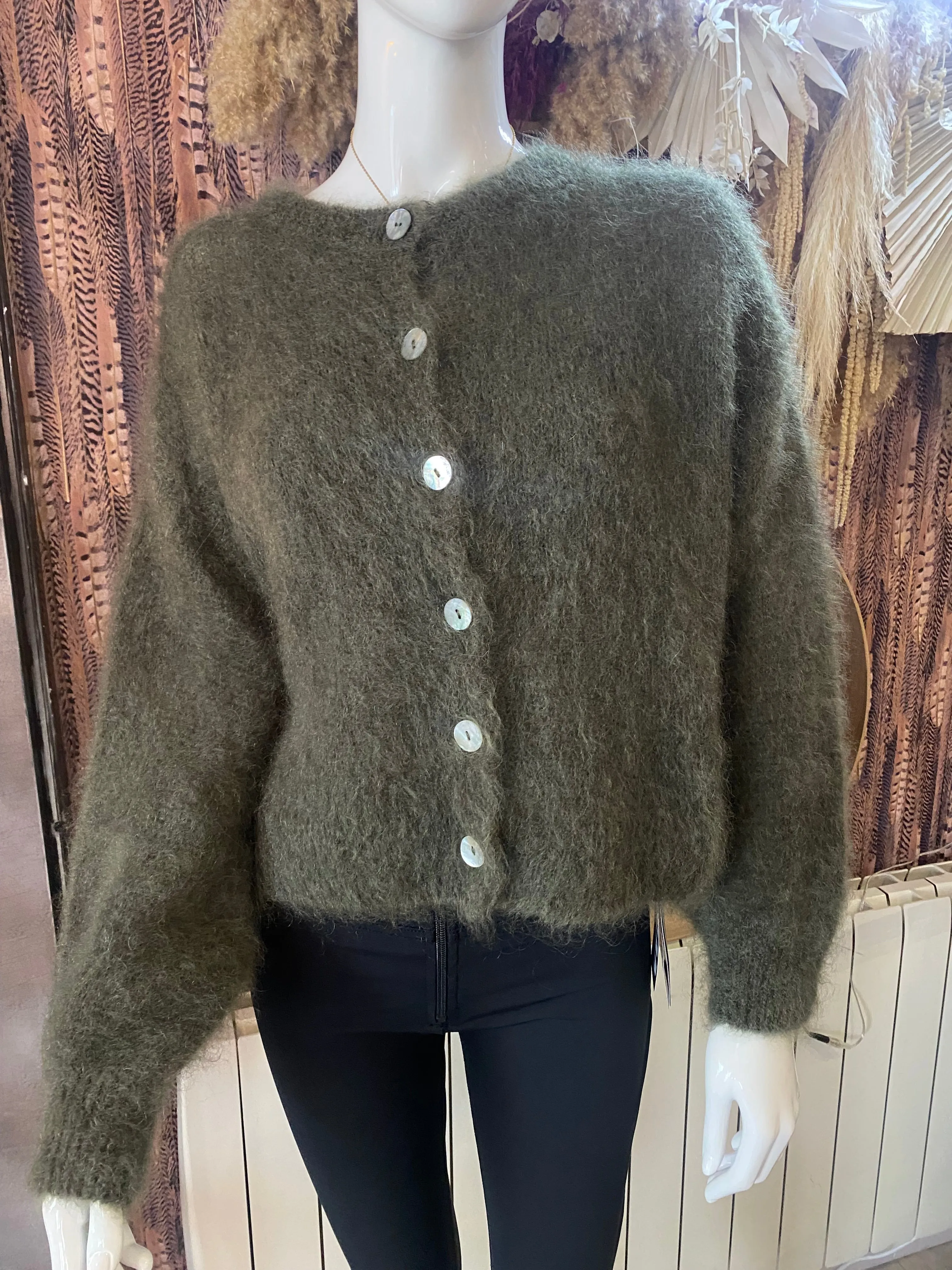 Emmie Mohair Cardigan