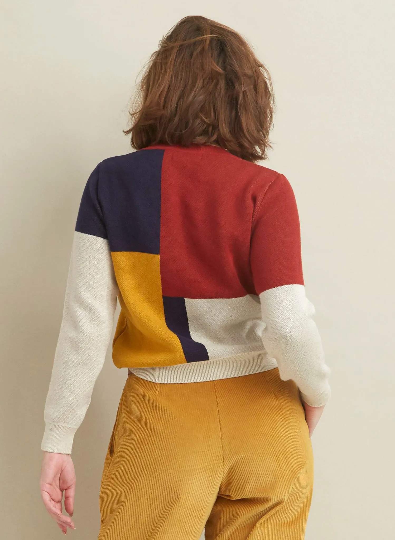 Esther Long - Red Bauhaus Jumper