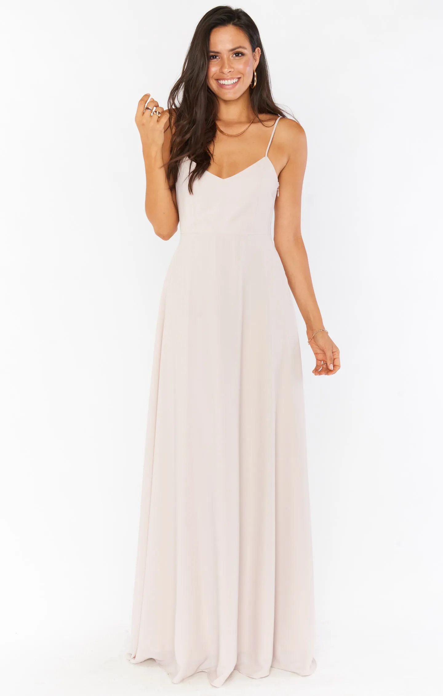 Faith Maxi Dress ~ Show Me The Ring Crisp