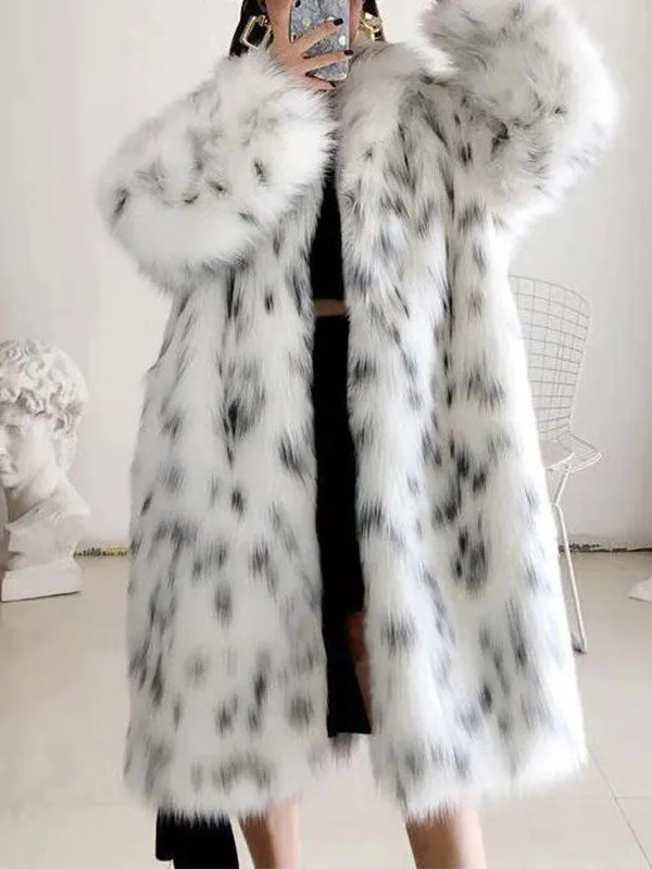 Faux Fur Maxi Coat