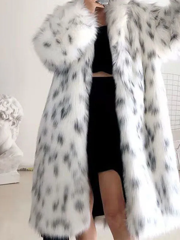 Faux Fur Maxi Coat