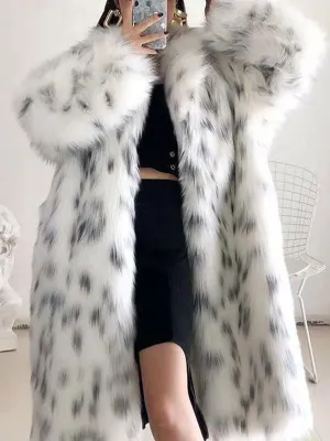 Faux Fur Maxi Coat