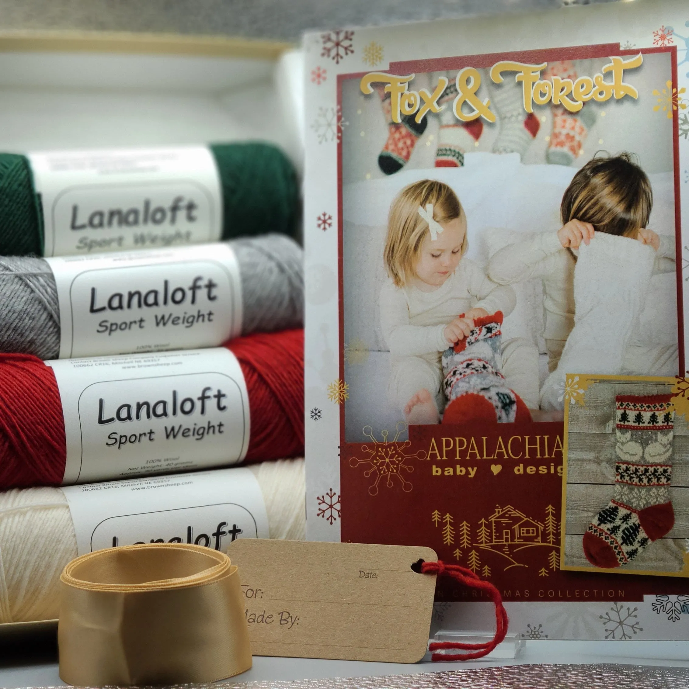 Fox & Forest Christmas Stocking Kit