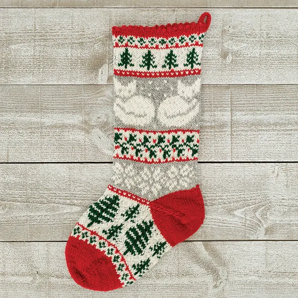 Fox & Forest Christmas Stocking Kit