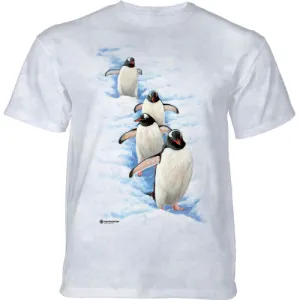 Gentoo Penguins Adults T-Shirt - USA 4XL - Fits Approx. 6XL