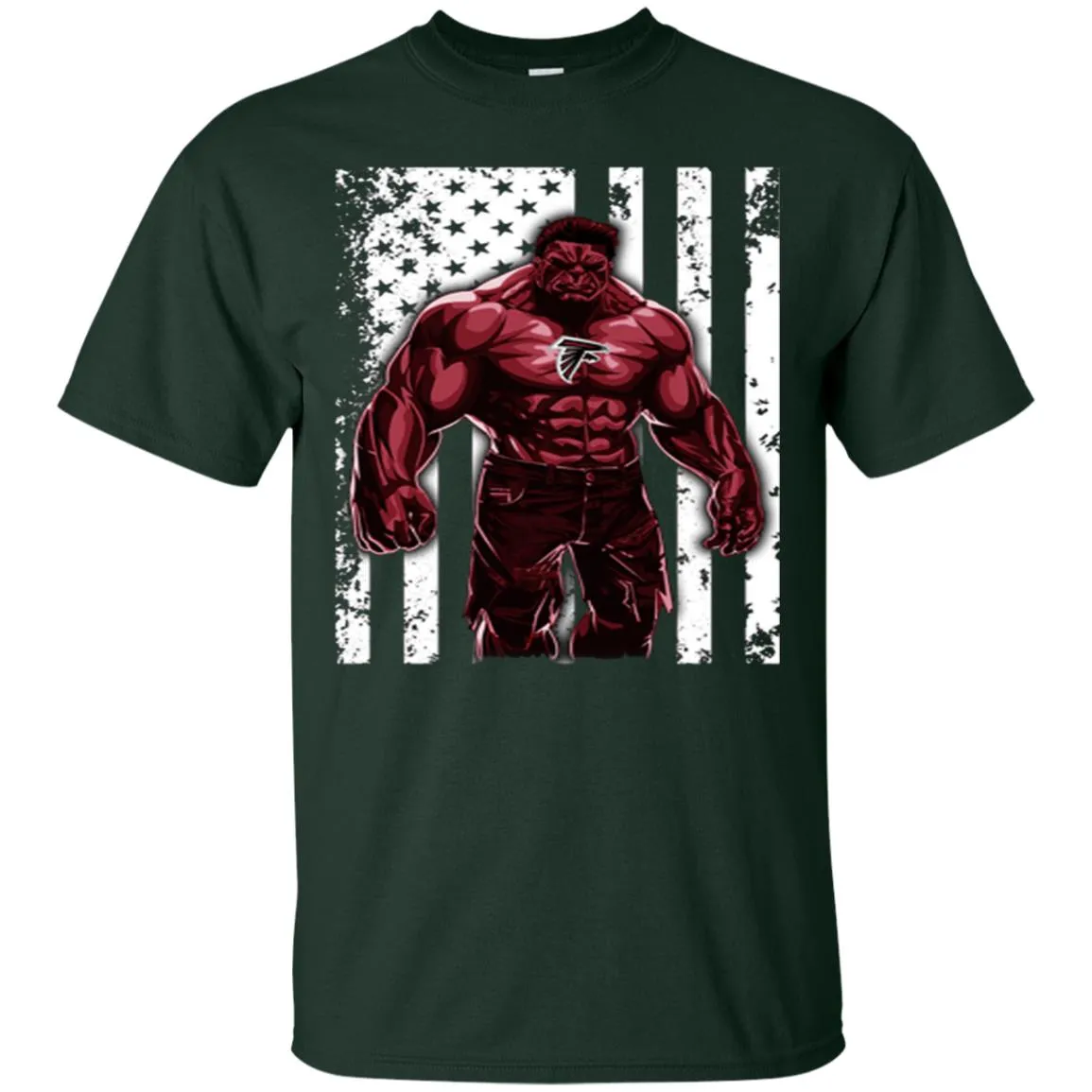 Giants Hulk Atlanta Falcons Nfl T-shirt Men Cotton T-Shirt