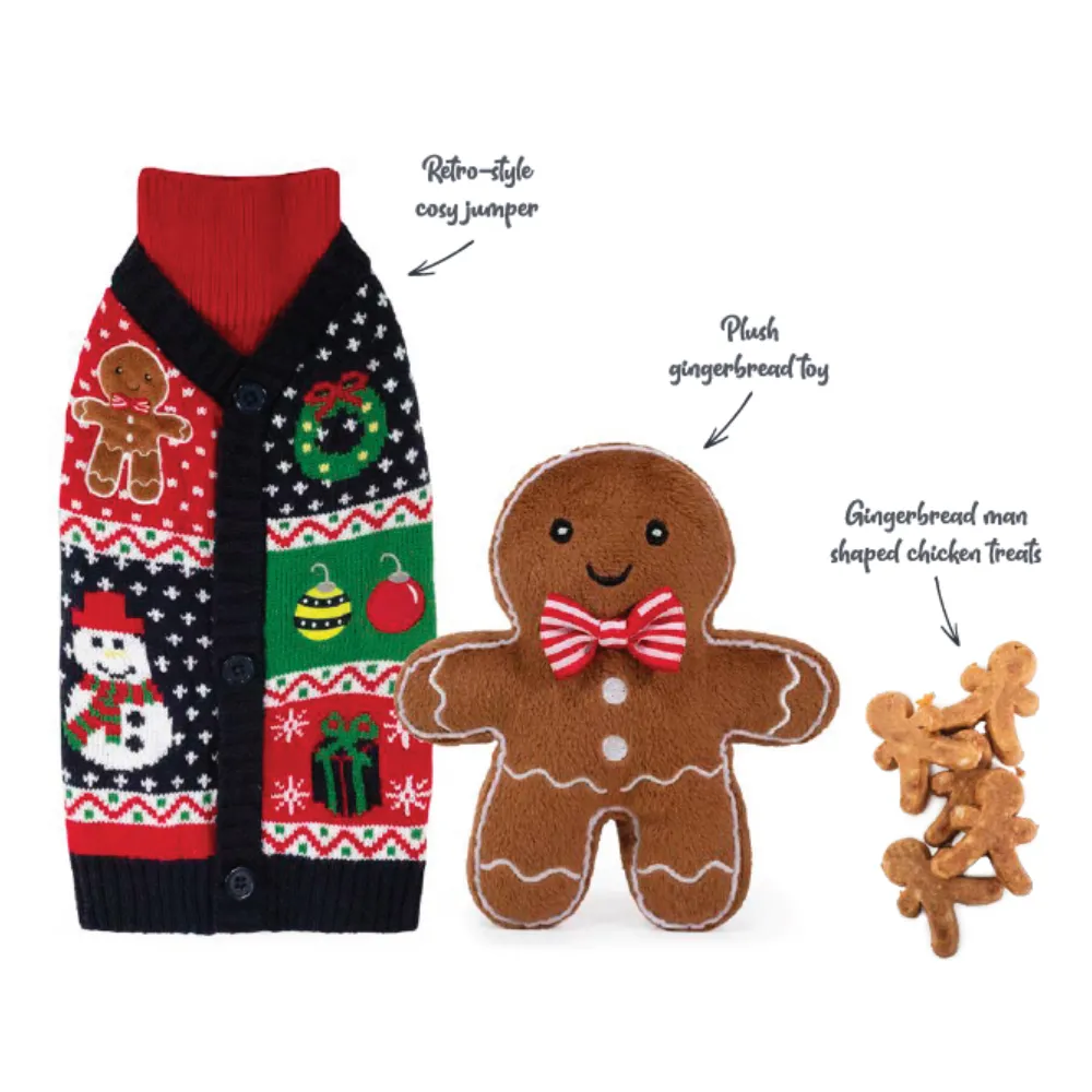 Gingerbread Jumper Christmas Eve Gift Pack