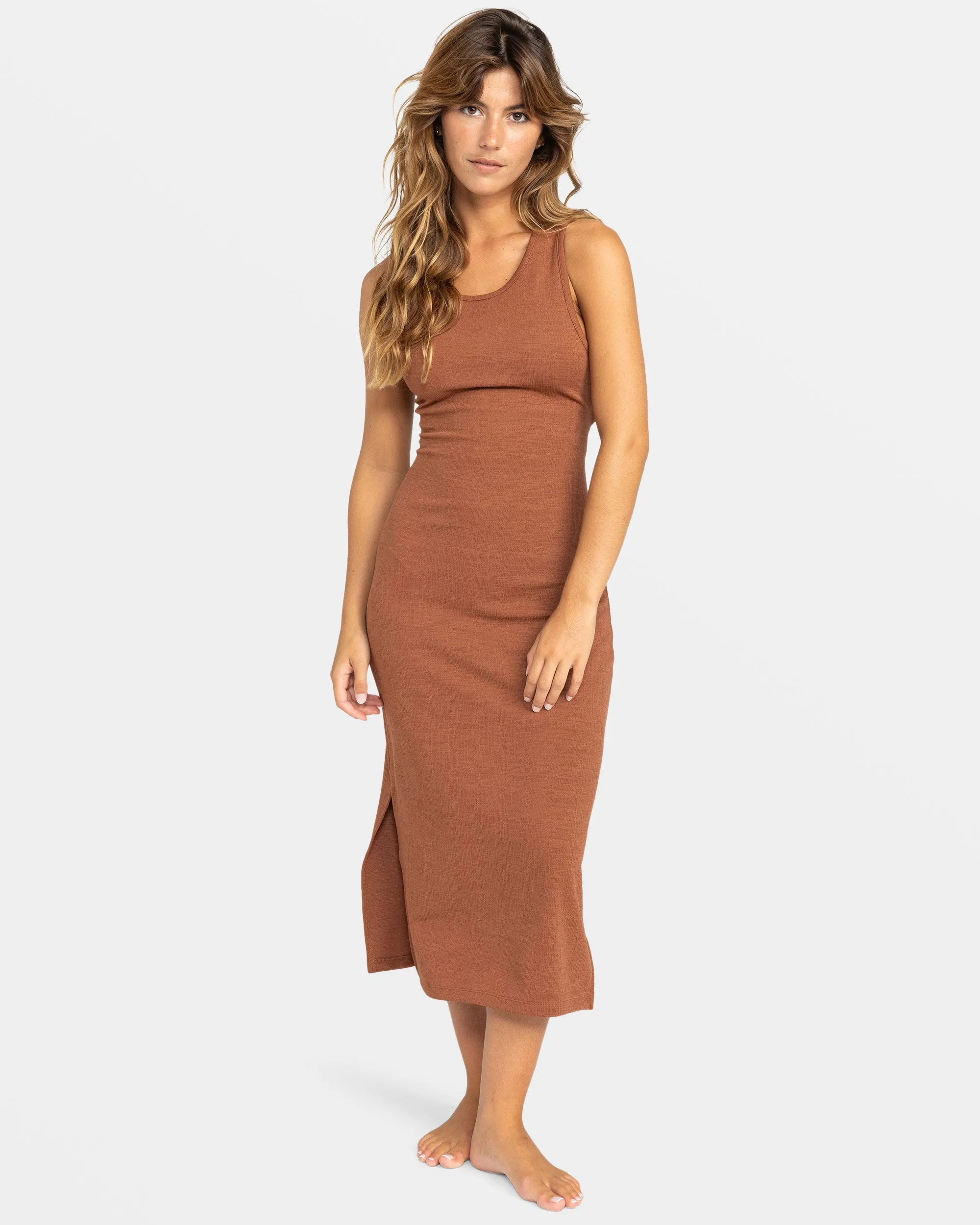 Good Keepsake Midi Dress - Russet