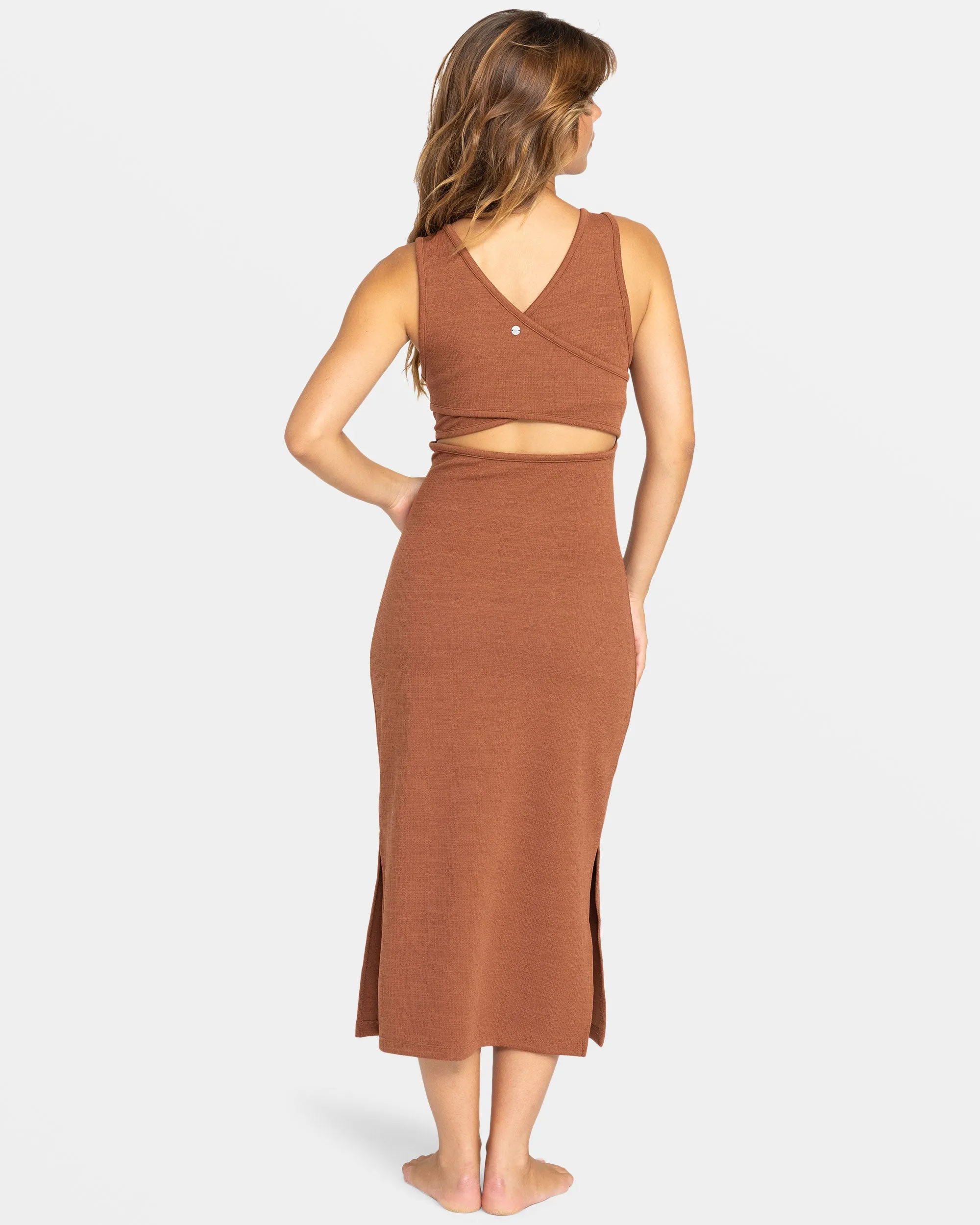 Good Keepsake Midi Dress - Russet