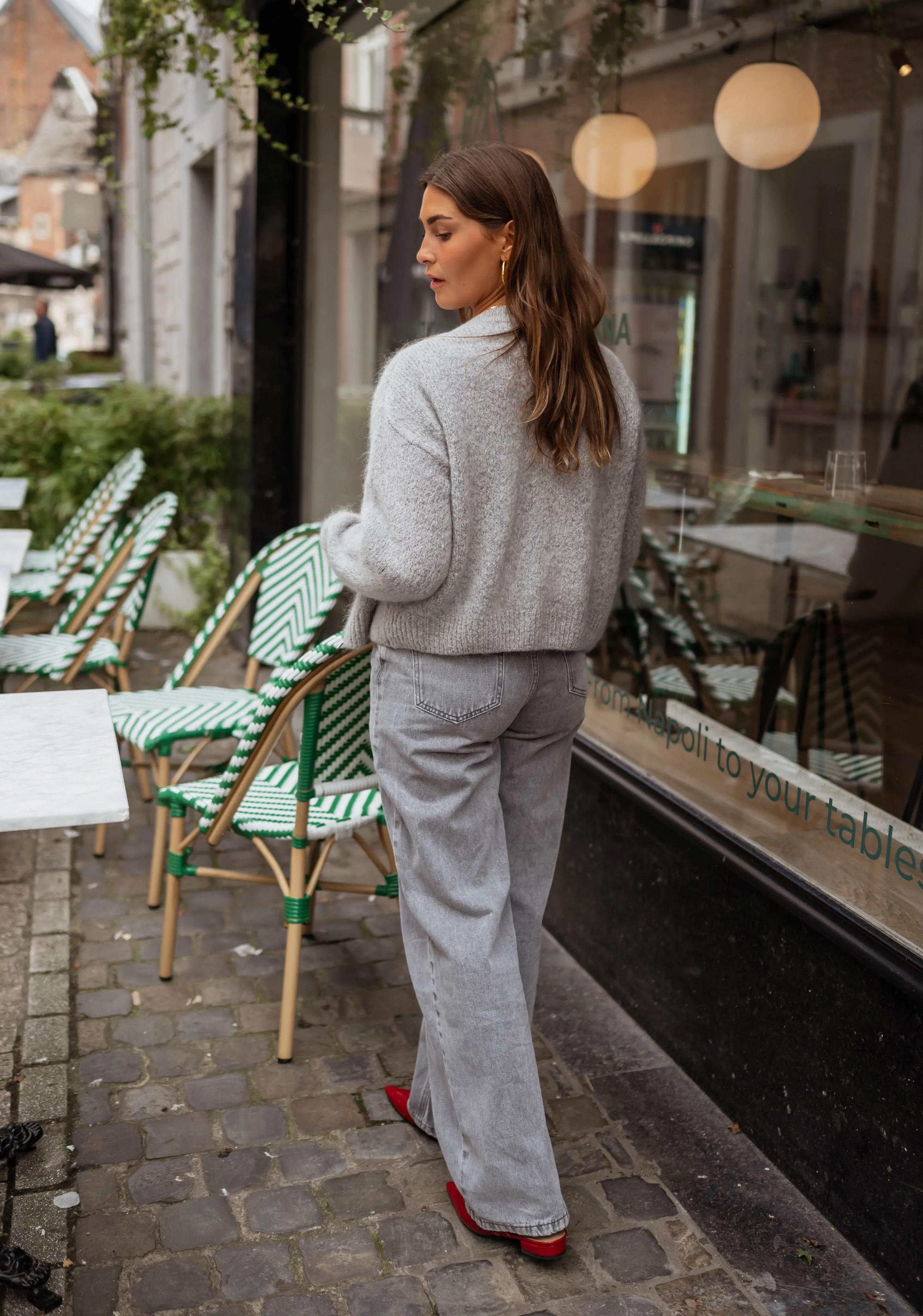 Grey Calista Cardigan